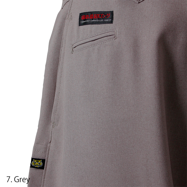 Traditional tobi style eight-quarter pants modern twist