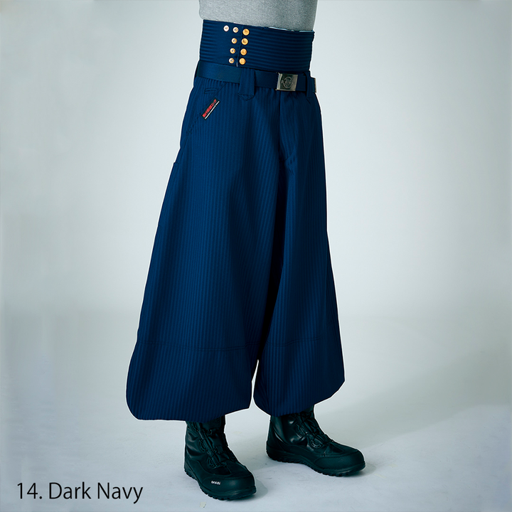 High rise hachibu trousers for bold silhouette