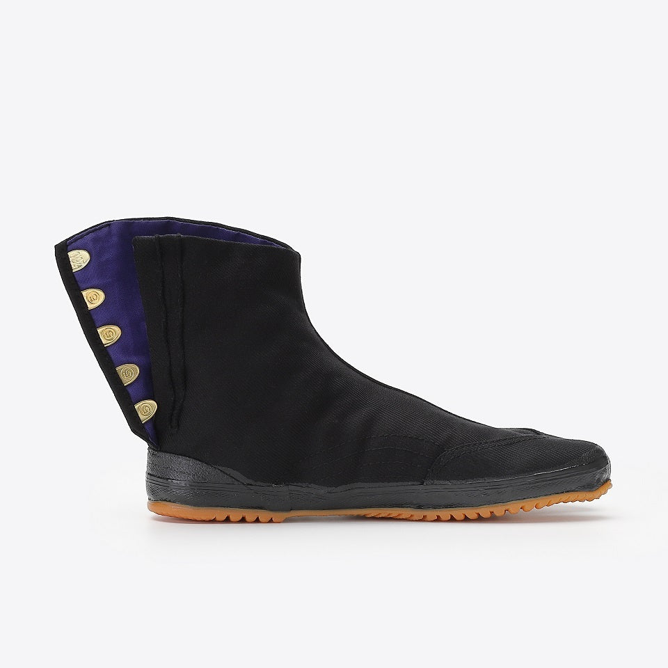 Tabi Boots 5-Hook – Black – Kaisoku Comfy Tabi (0505-138)