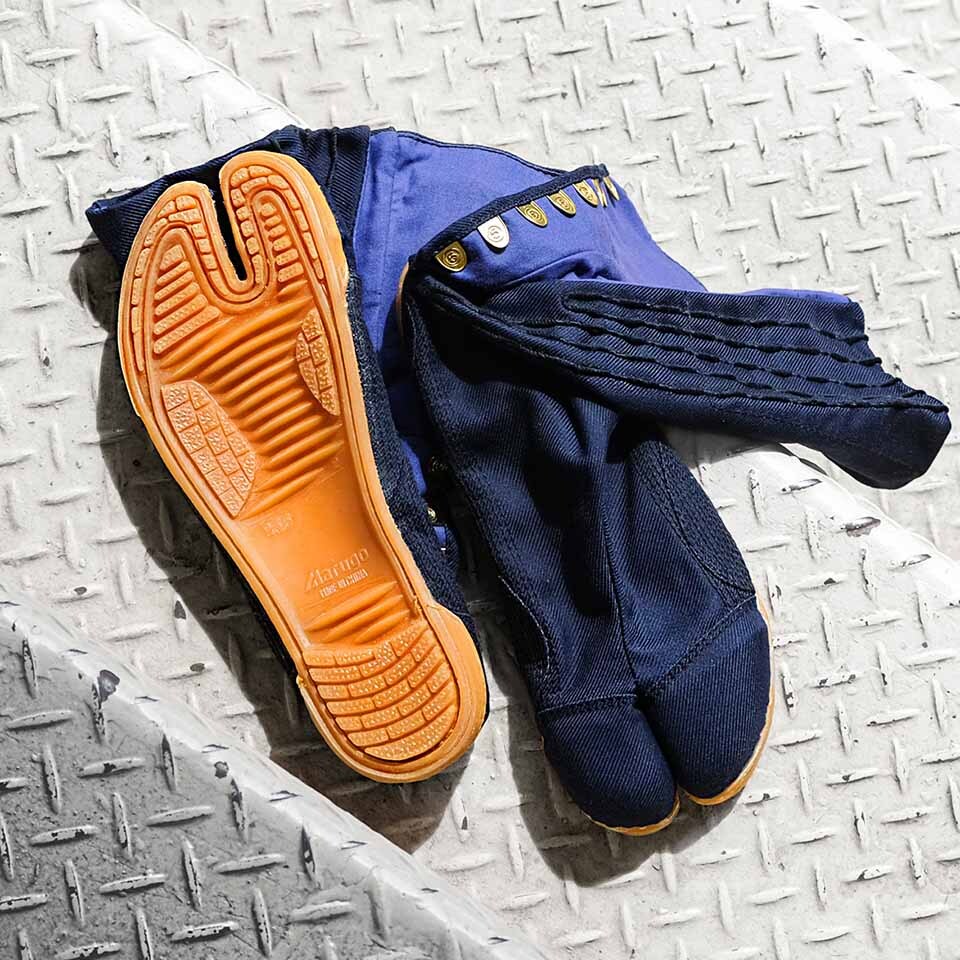 Tabi Boots 12-Hook – Indigo – Proguard Mannen Tabi (0505-128)