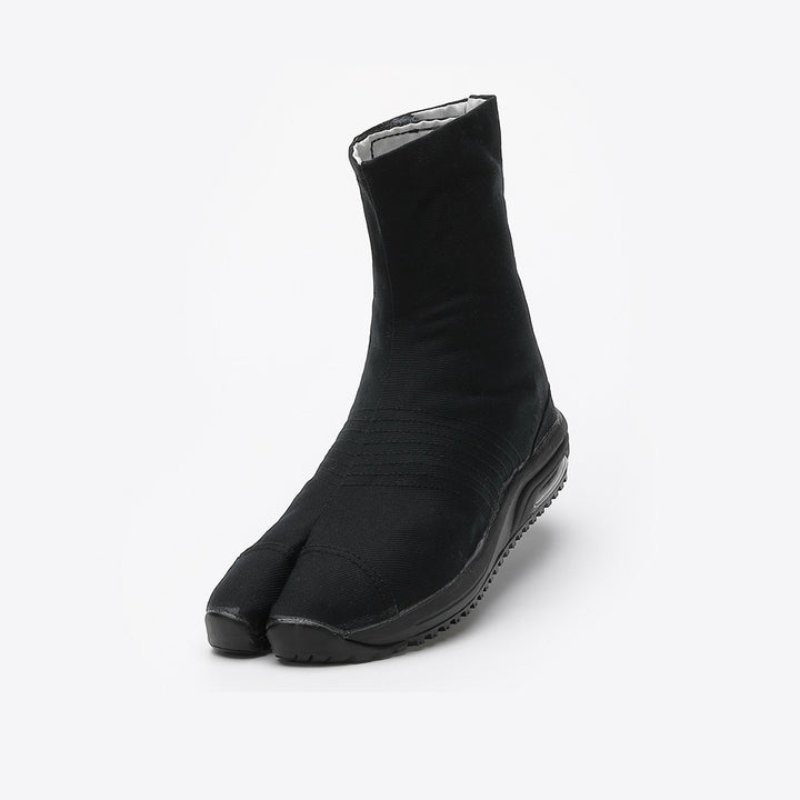 Tabi Boots – All Black – Magic Velcro Air Jog (0505-091)