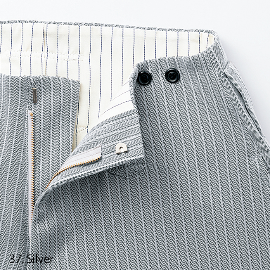 Toraichi 4309-418 Silver hachibu tobi pants from Japan streetwear style