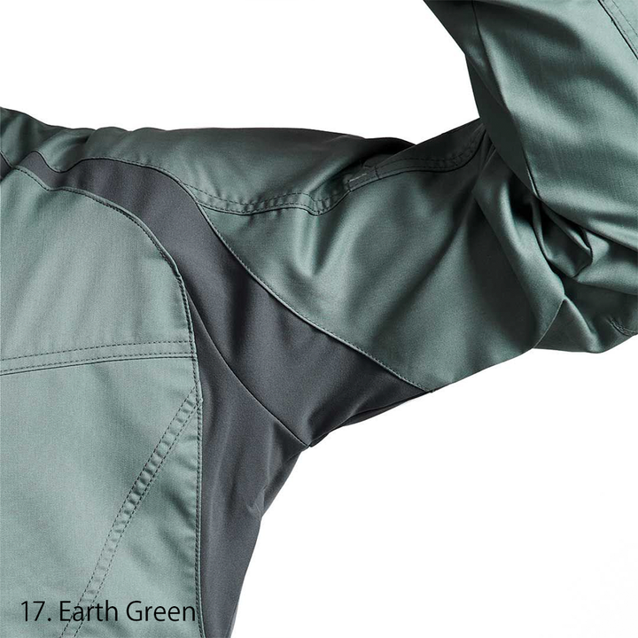 hand pocket detail of the tobi jacket with zippered storage and reinforced edges