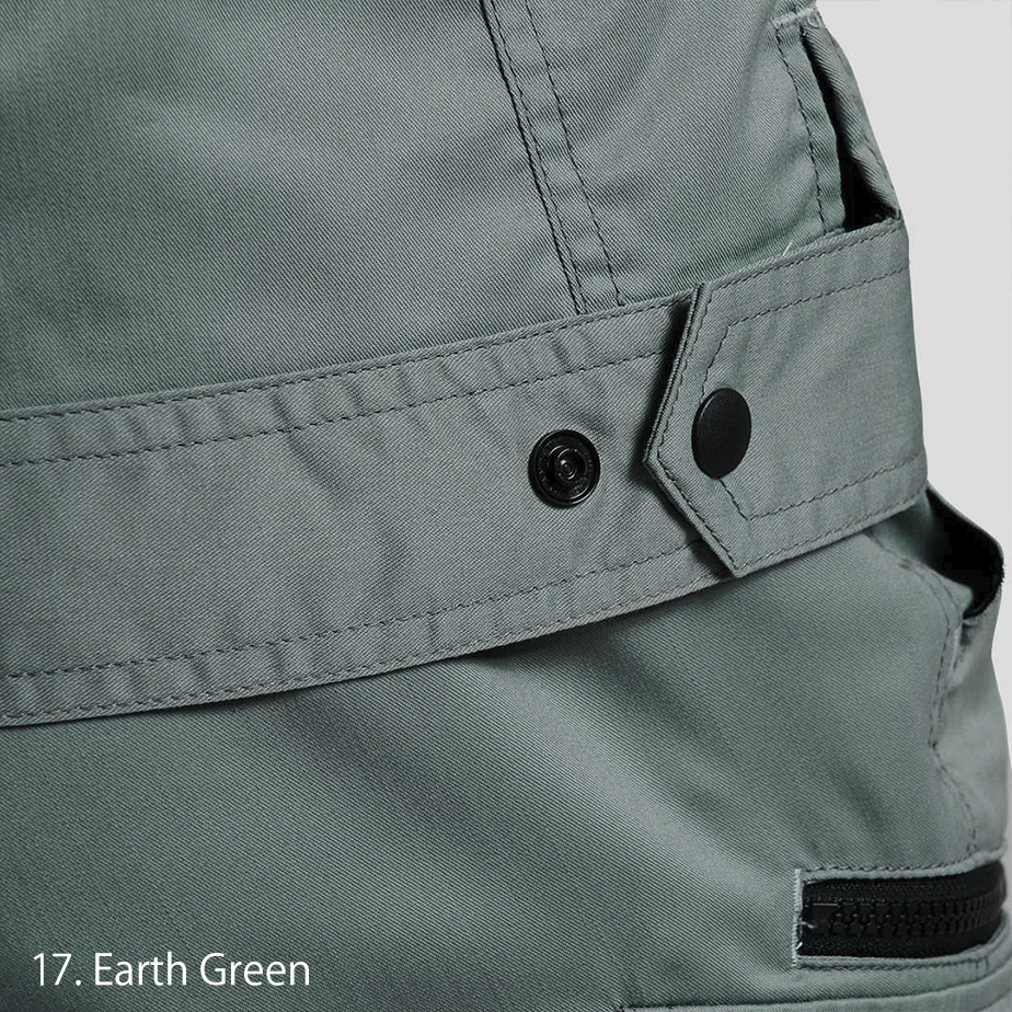 zipper pull close-up of the 2131-124 lightweight workwear jacket with smooth operation