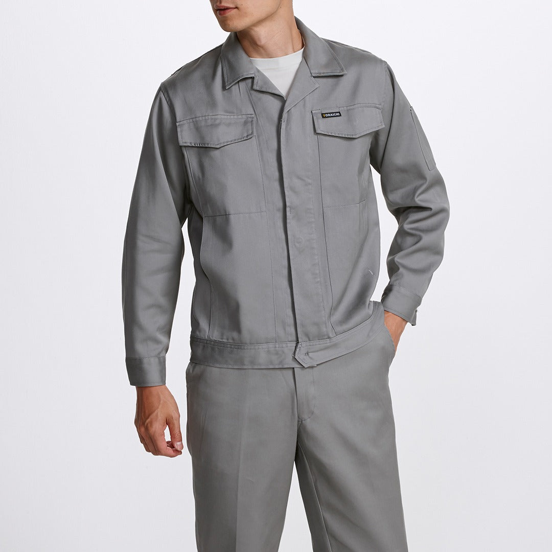 Toraichi 6070-104 Four-Pocket Jumper front view in Grey
