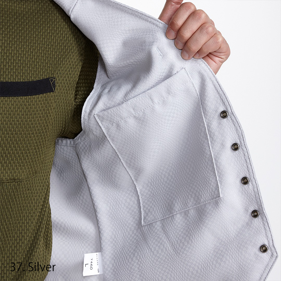 Toraichi 7460-611 Japanese workwear tobi vest with utility pockets