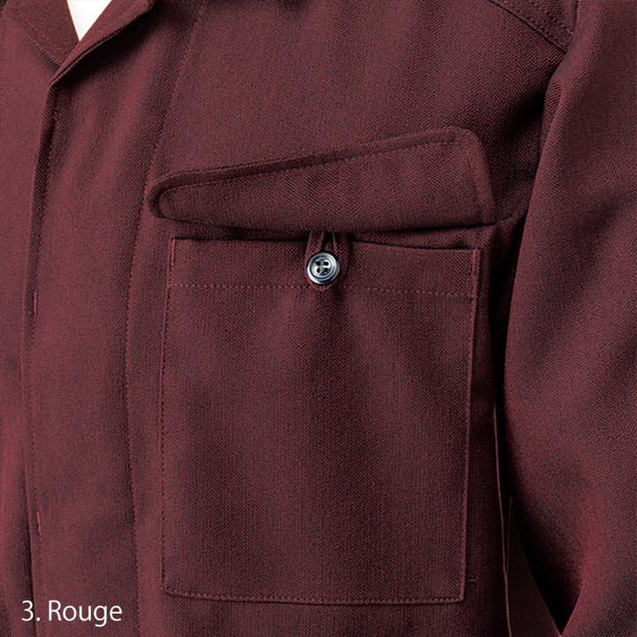 Detail shot of sleeve cuff showing reinforced stitching and adjustable button closure