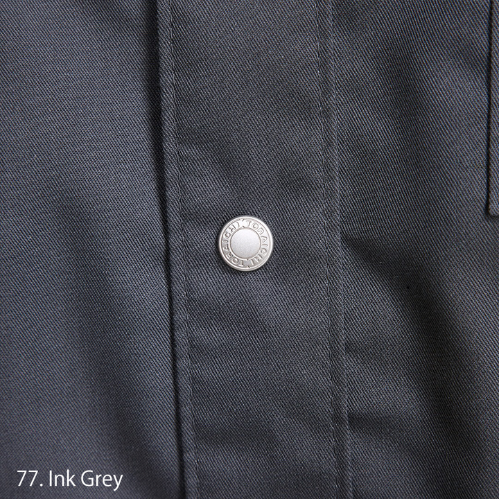 Silver grey Toraichi 2151-125 shirt highlighting classic utility design