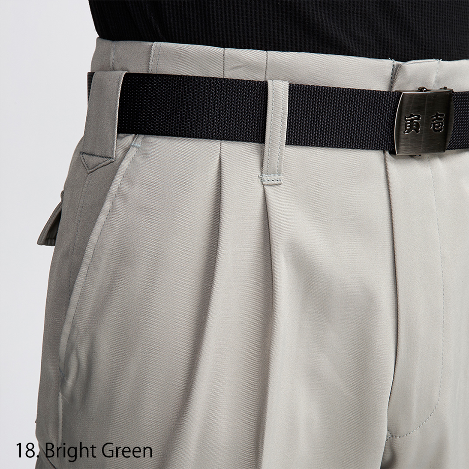 Pearl color Toraichi 2530-207 Two Tuck Power Japanese trousers