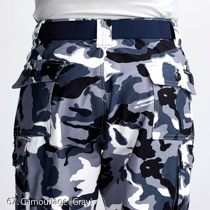 Japanese workwear pants Toraichi 4441-701 camo gray from Japan