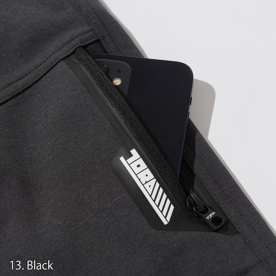 Back pocket detail of the Toraichi 9276-235 jogger trousers highlighting clean construction and tonal stitching.