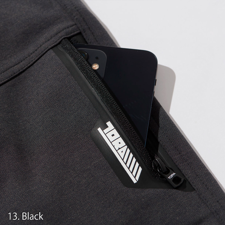 Back pocket detail of the Toraichi 9276-235 jogger trousers highlighting clean construction and tonal stitching.