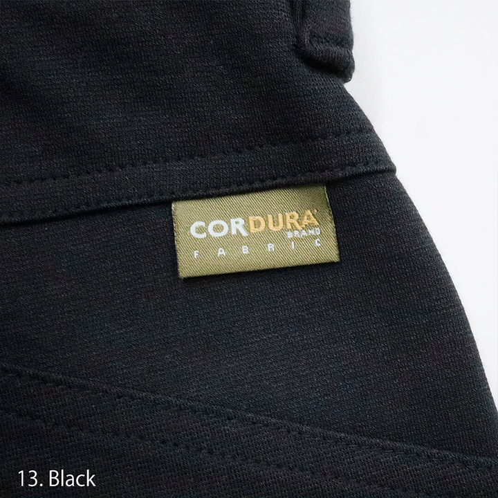 Full-length view of the Toraichi 9276-235 cargo jogger pants lineup showing multiple color options and Japanese craftsmanship.