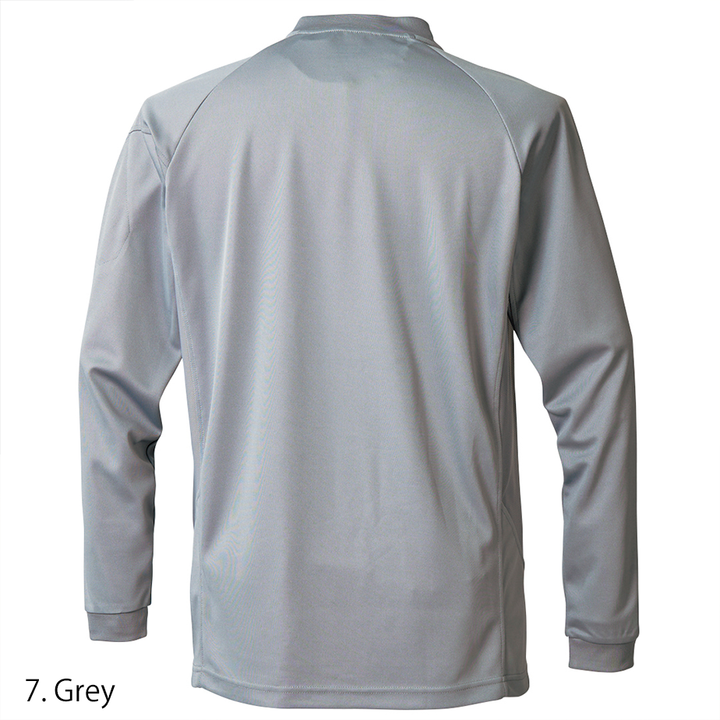 Toraichi 5949-617 long sleeve shirt in gray colorway front view