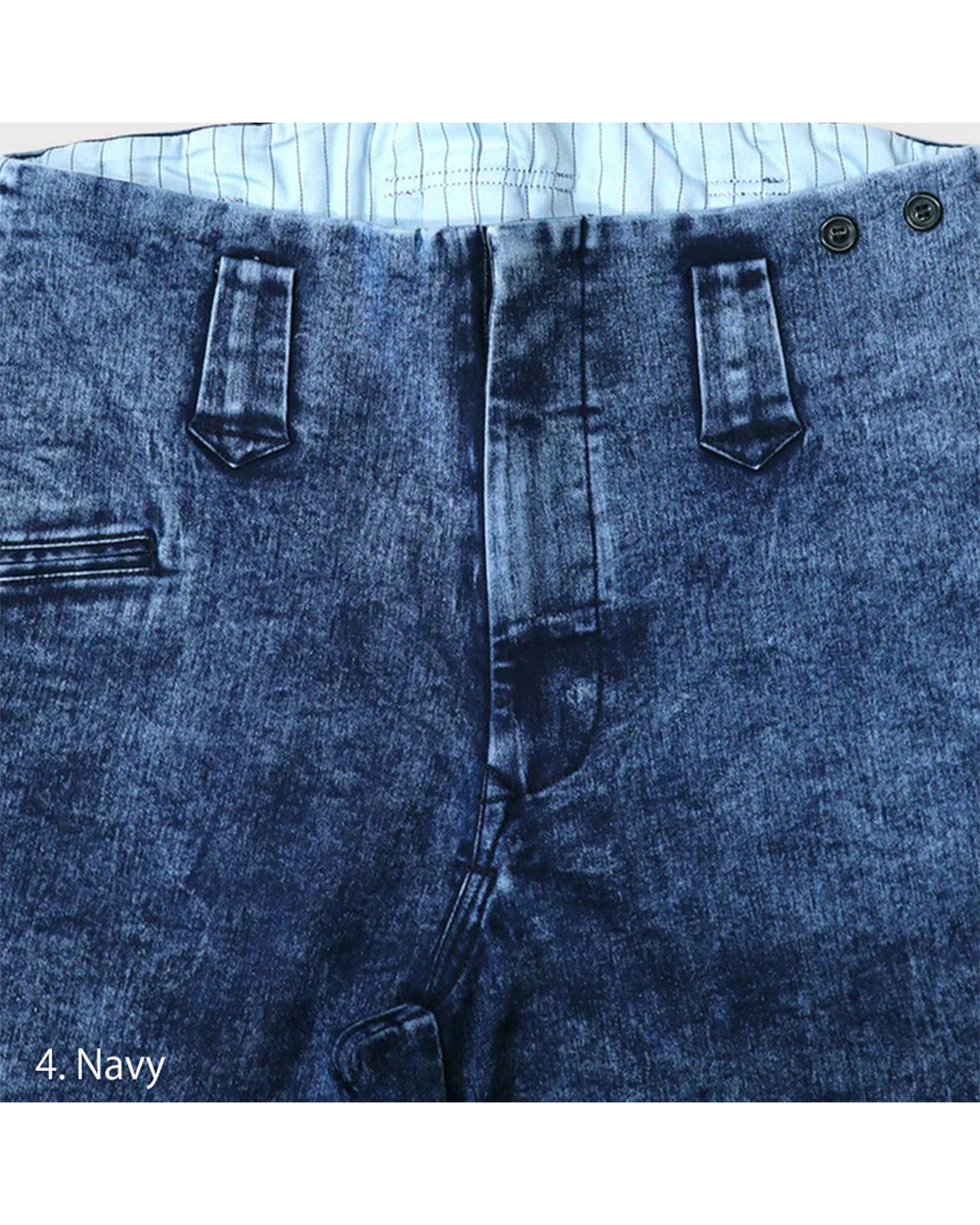 8922-448 Denim Slim Super Super Long Eight-Quarter