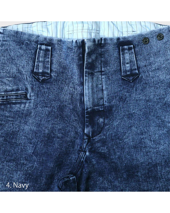 8922-448 Denim Slim Super Super Long Eight-Quarter