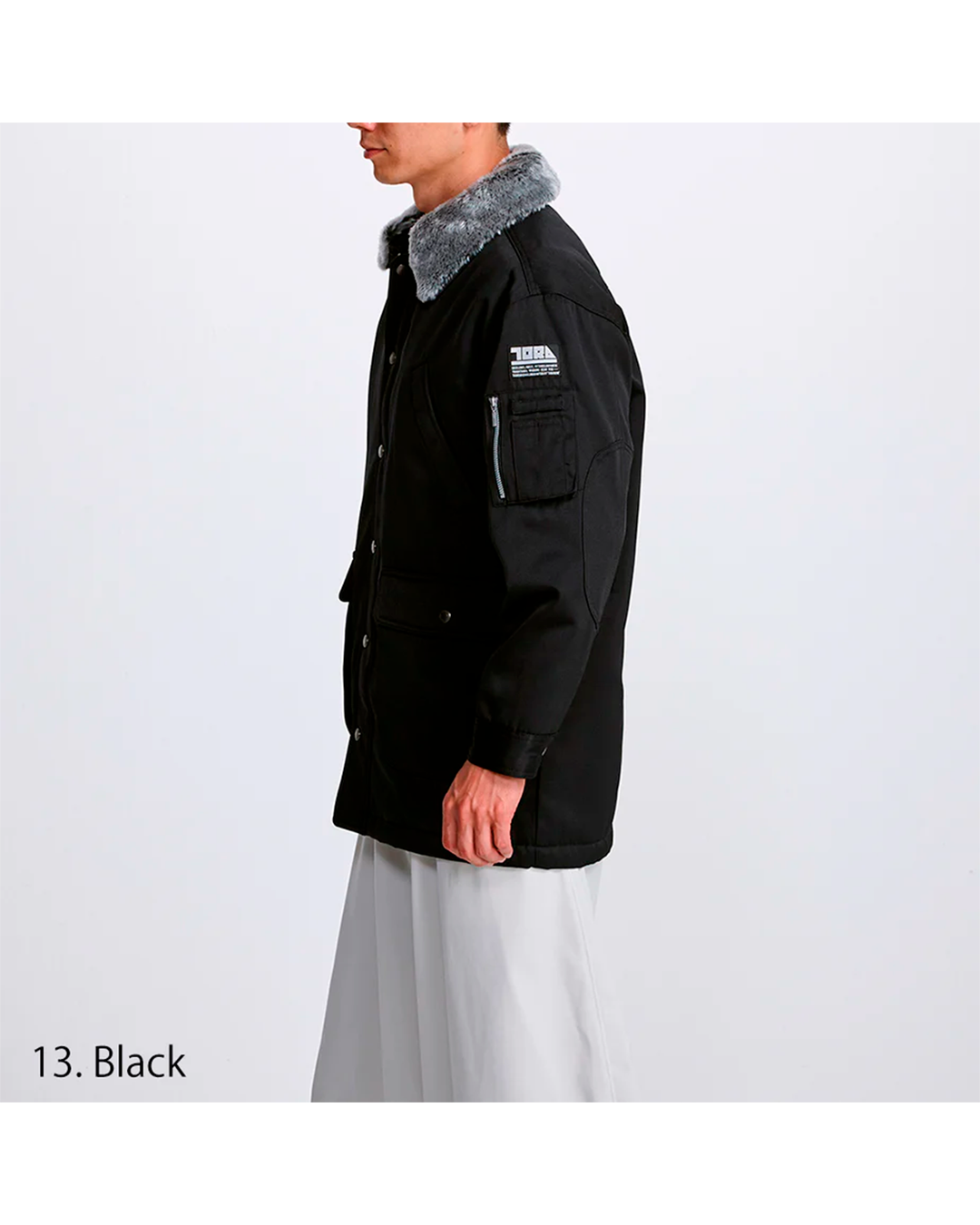 Toraichi 2530-150 Half Coat | Winter Japanese Workwear & Tobi Coat