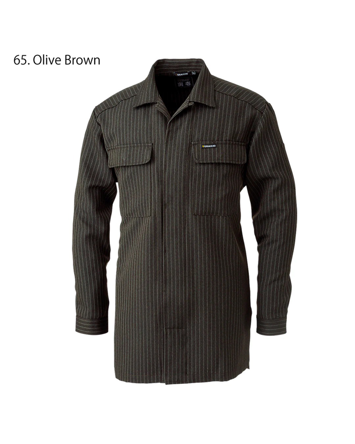 4309-143 Hiyoku (Fly Front) Open Shirt