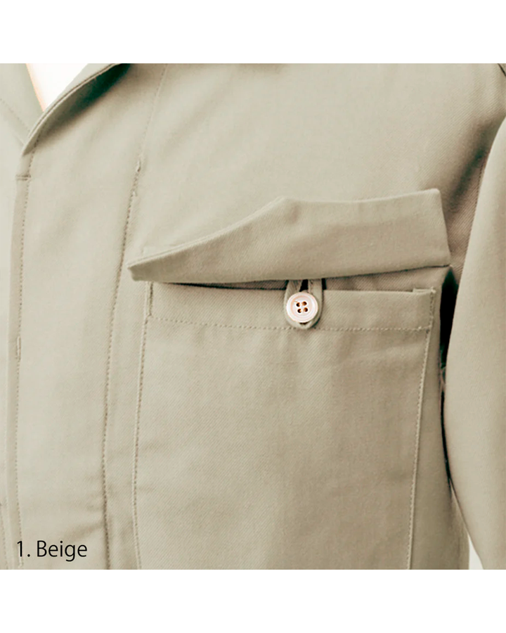 8020-143 Hiyoku (Fly Front) Open Shirt [Limited Stock]