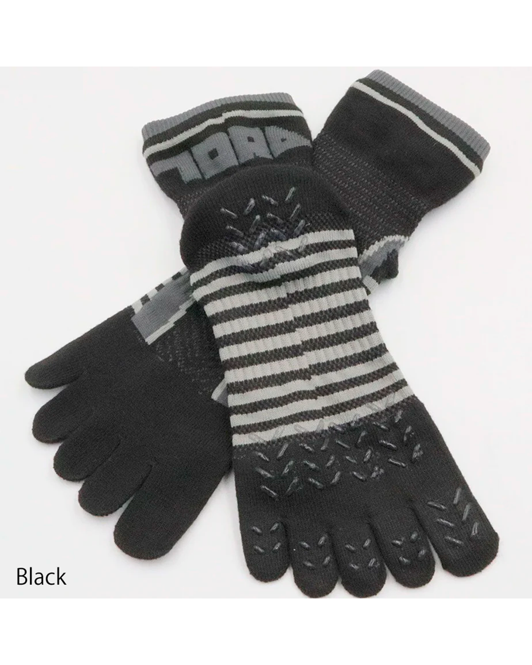 0120-909 Grip 5-Toe Socks (8 Pairs)