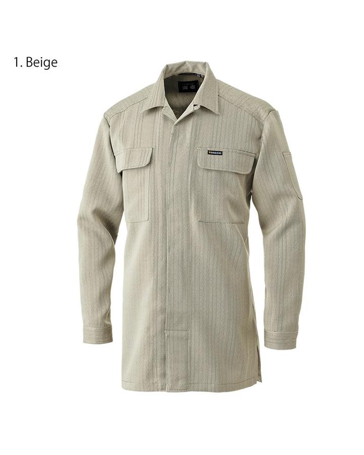 5309-143 Hiyoku (Fly Front) Open Shirt