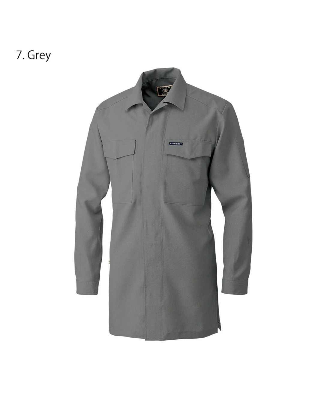 8021-143 Hiyoku (Fly Front) Open Shirt
