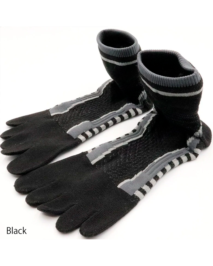 0120-909 Grip 5-Toe Socks (8 Pairs)