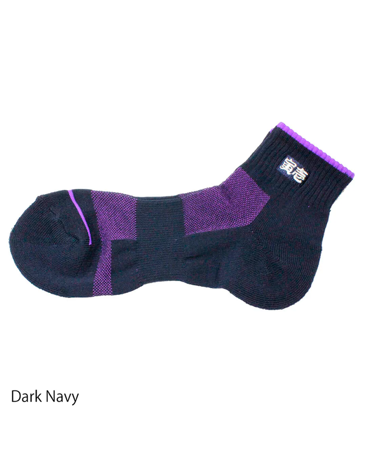 0103-909 Plain Round Toe Socks (12 Pairs)