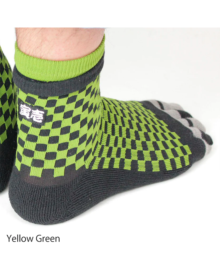 0102-909 Ichimatsu 5-Toe Socks (8 Pairs)