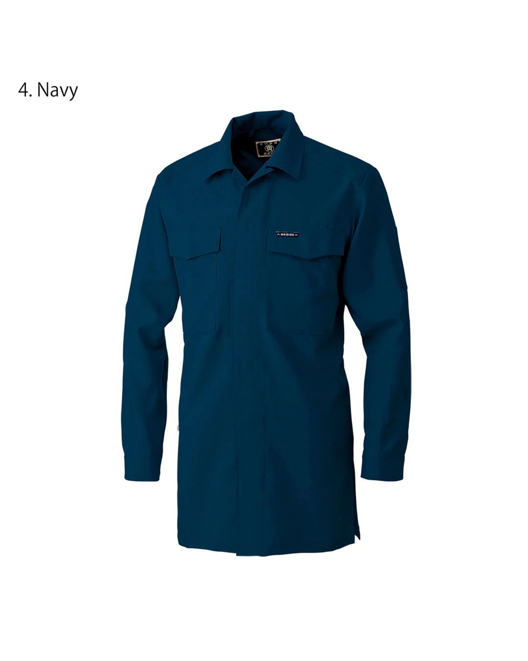 8021-143 Hiyoku (Fly Front) Open Shirt