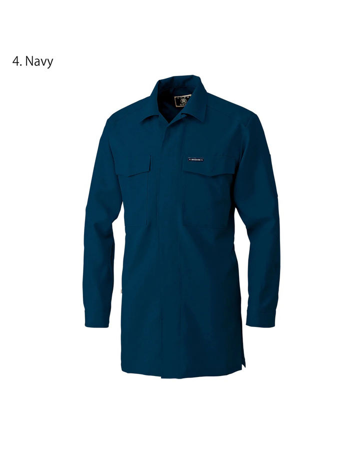 8021-143 Hiyoku (Fly Front) Open Shirt