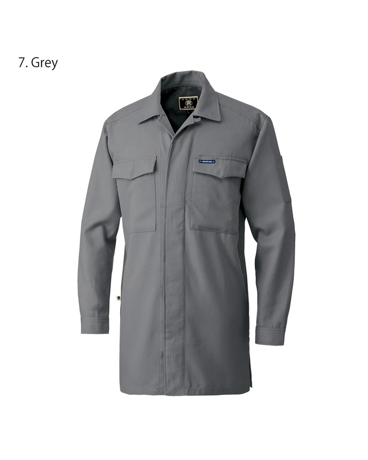 8020-143 Hiyoku (Fly Front) Open Shirt [Limited Stock]
