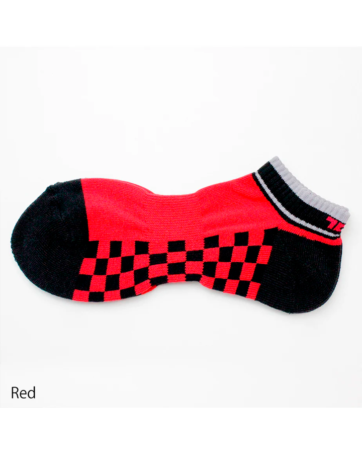 0105-909 Ichimatsu Round Toe Socks (12 Pairs)
