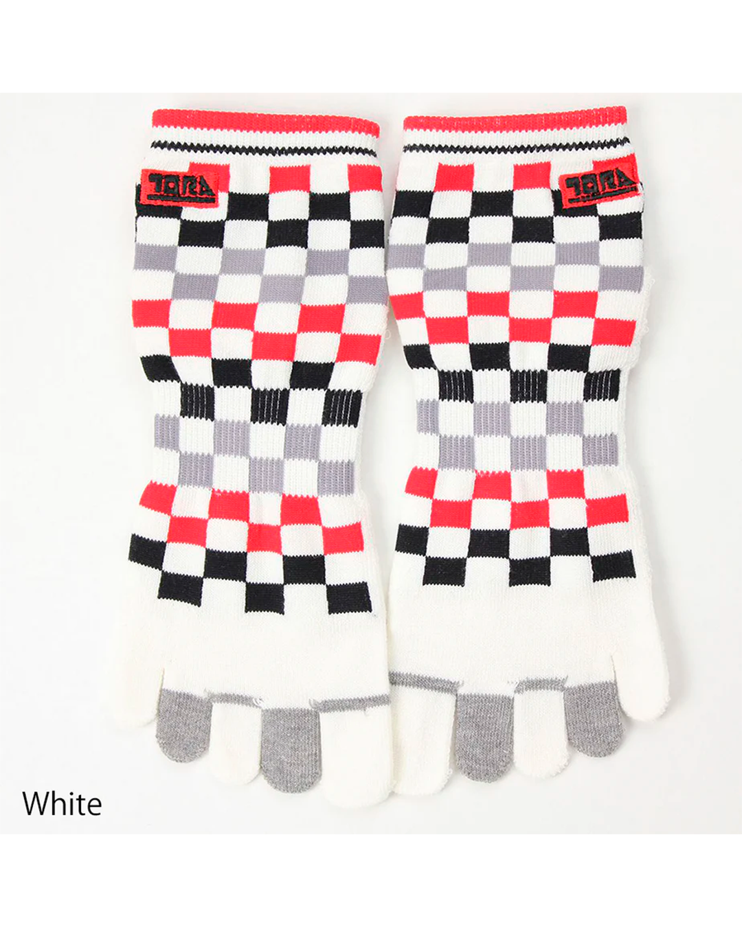 0108-909 Ichimatsu Short 5-Toe Socks (8 Pairs)