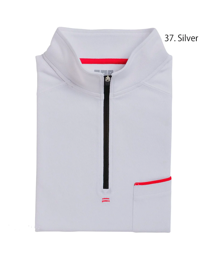 5960-623 Zip-Up High-Neck Shirt