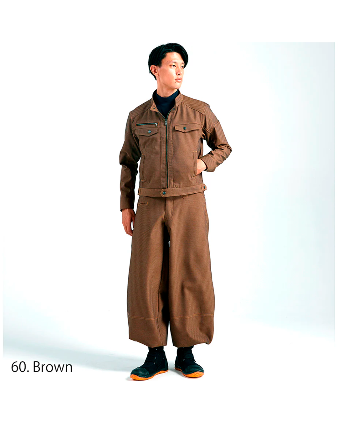 Lun様 Toraichi 7760-448 Slim Super Super Long Eight-Quarter Tobi Pants