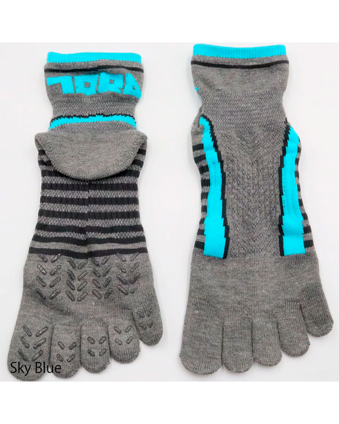 0120-909 Grip 5-Toe Socks (8 Pairs)
