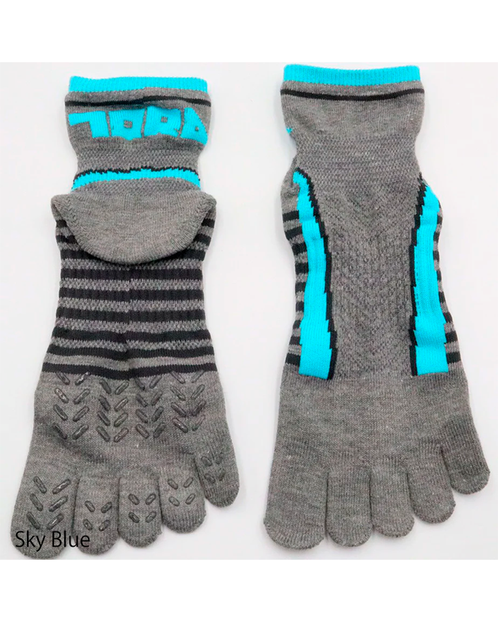 0120-909 Grip 5-Toe Socks (8 Pairs)