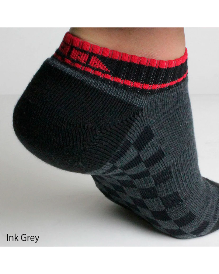 0105-909 Ichimatsu Round Toe Socks (12 Pairs)