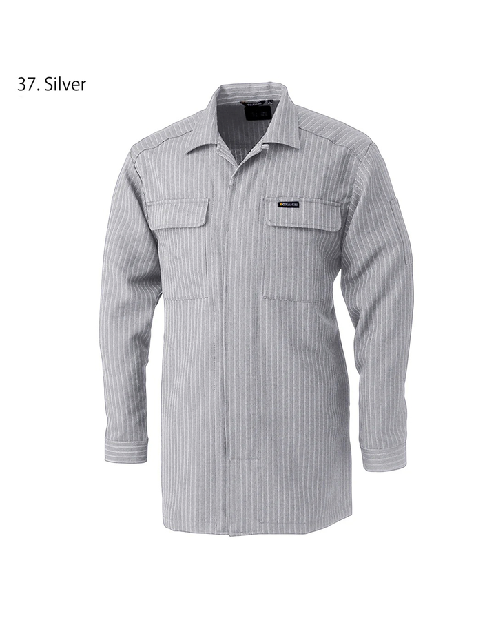 4309-143 Hiyoku (Fly Front) Open Shirt