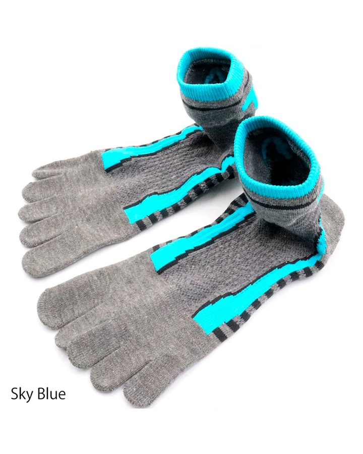 0120-909 Grip 5-Toe Socks (8 Pairs)