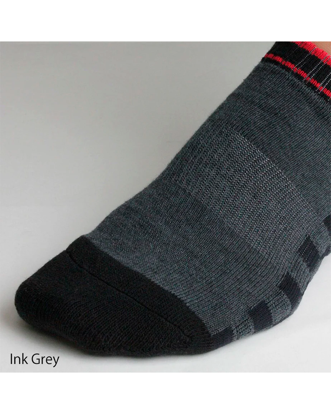 0105-909 Ichimatsu Round Toe Socks (12 Pairs)