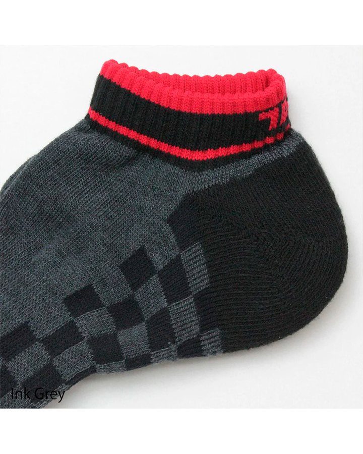 0105-909 Ichimatsu Round Toe Socks (12 Pairs)