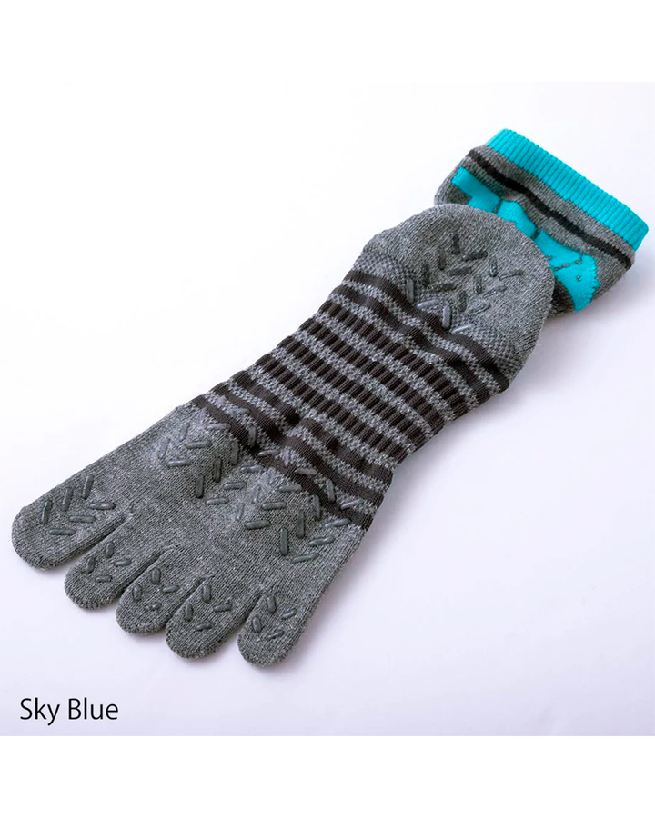 0120-909 Grip 5-Toe Socks (8 Pairs)