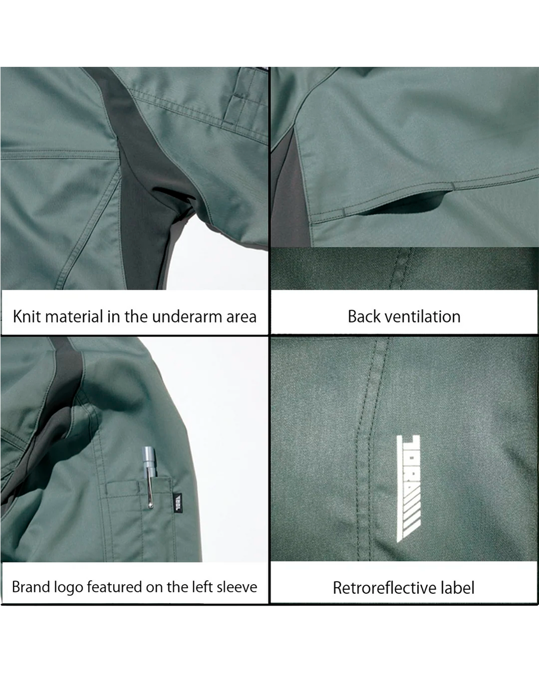 2131-124 Long Sleeve Blouson Jacket – Summer Item