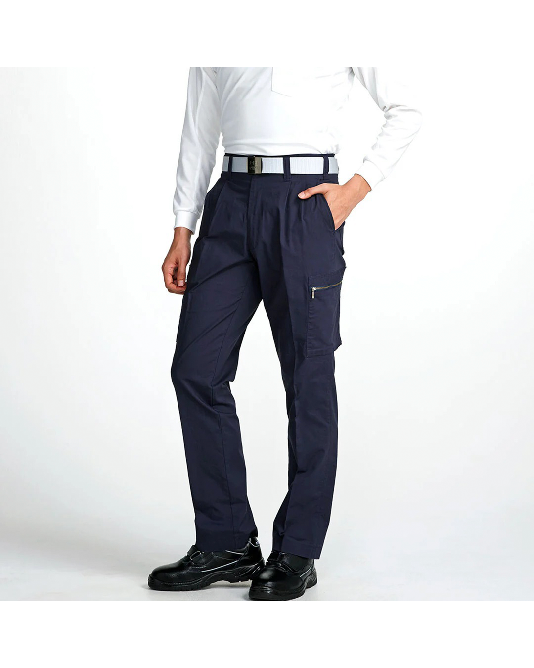【NAVY】Cross tuck slacks Formal Cross Tuck Pants／NAVY | ANALOG LIGHTING OFFICE
