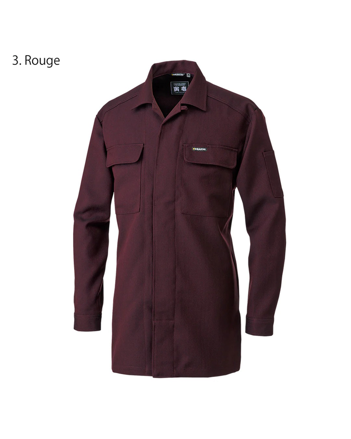 5309-143 Hiyoku (Fly Front) Open Shirt