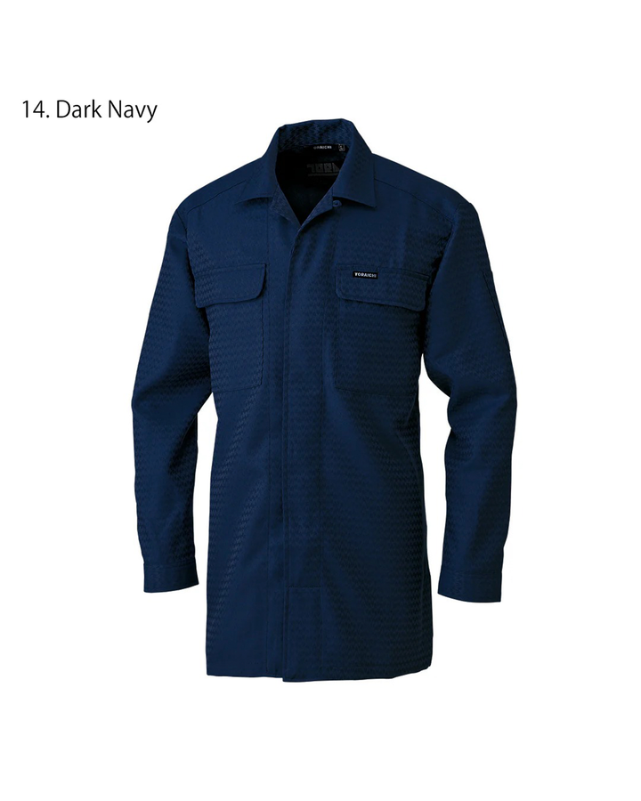 7260-143 Hiyoku (Fly Front) Open Shirt