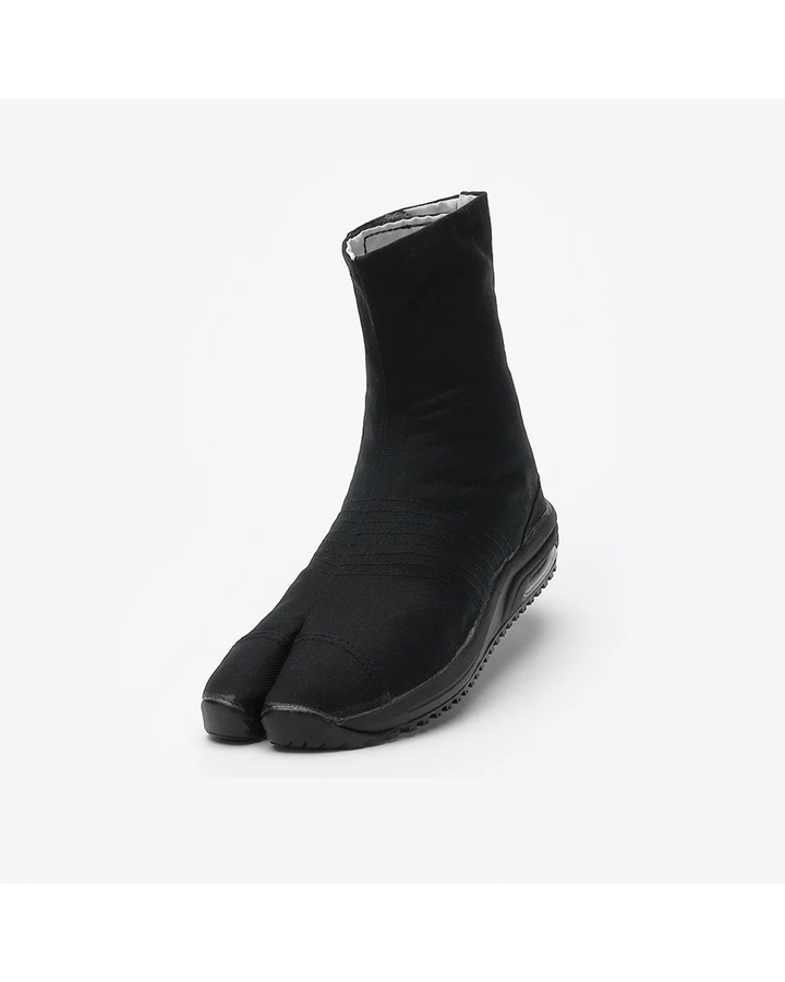 Tabi Boots – All Black – Magic Velcro Air Jog (0505-091)