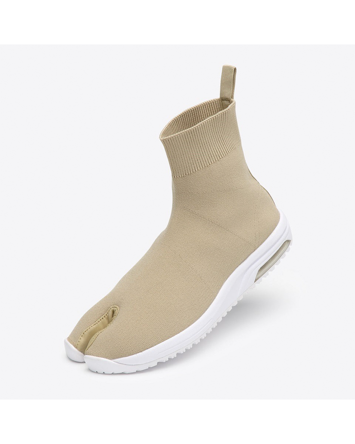 Tabi Boots – Beige – Knit Tabi Boots (0505-060)
